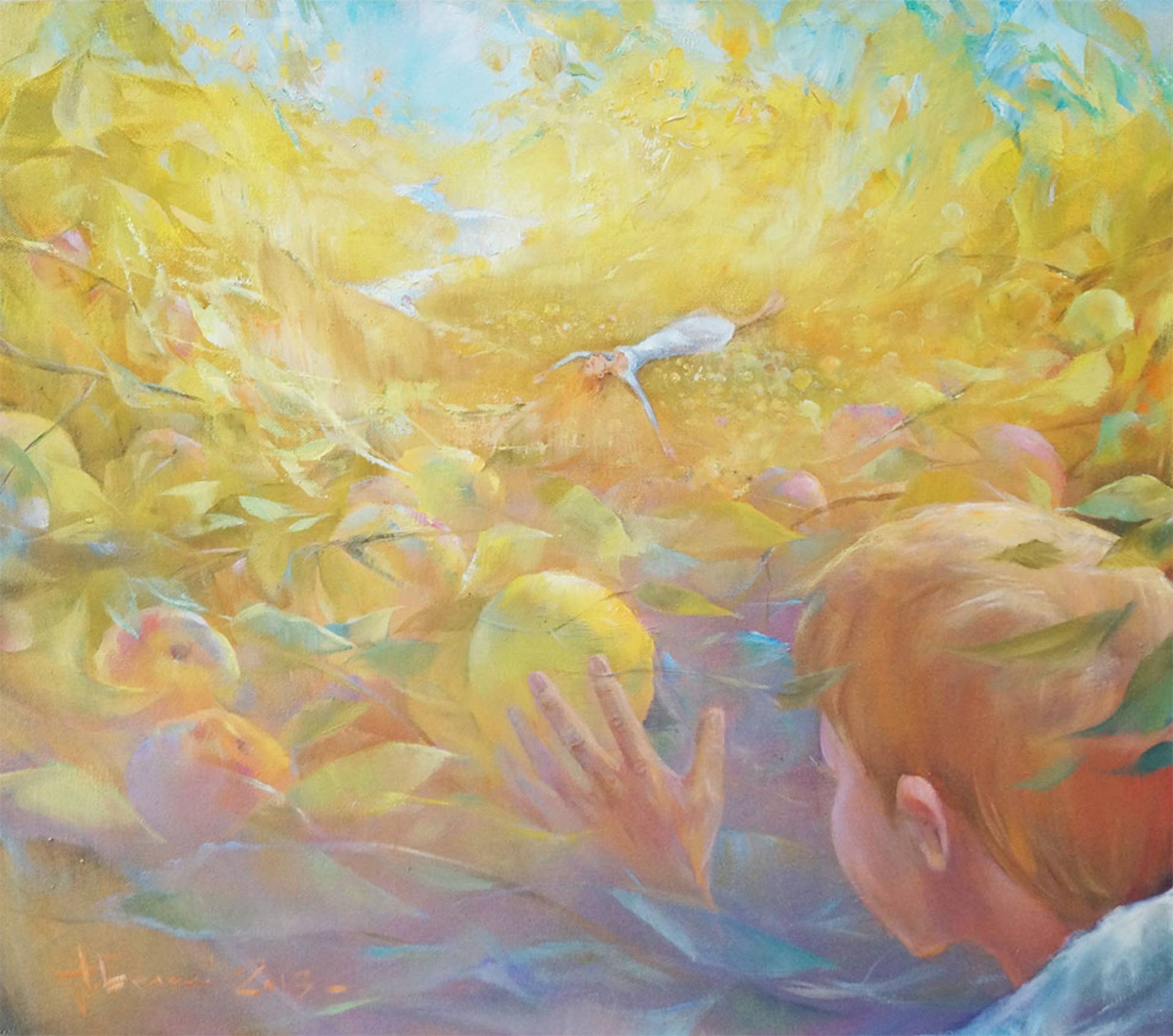 童年 秋 - 1, Alexander Belyaev, 买画 油