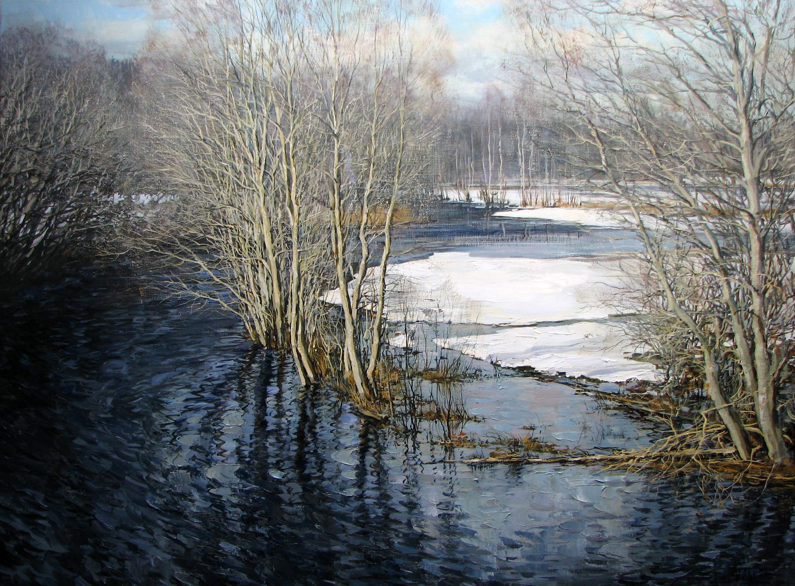 洪水 - 1, Kirill Malkov, 买画 油