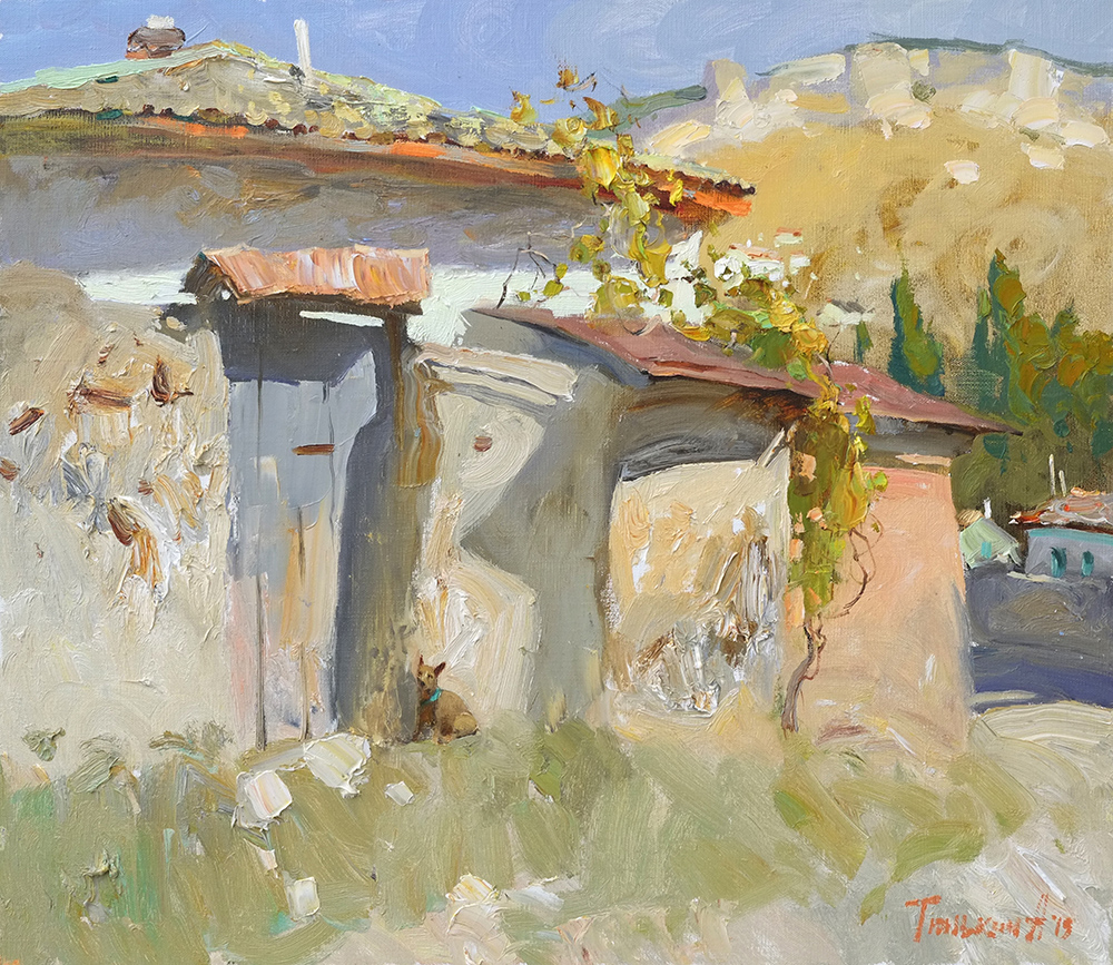 老门 - 1, 亚历山大Tunkin, 买画 油