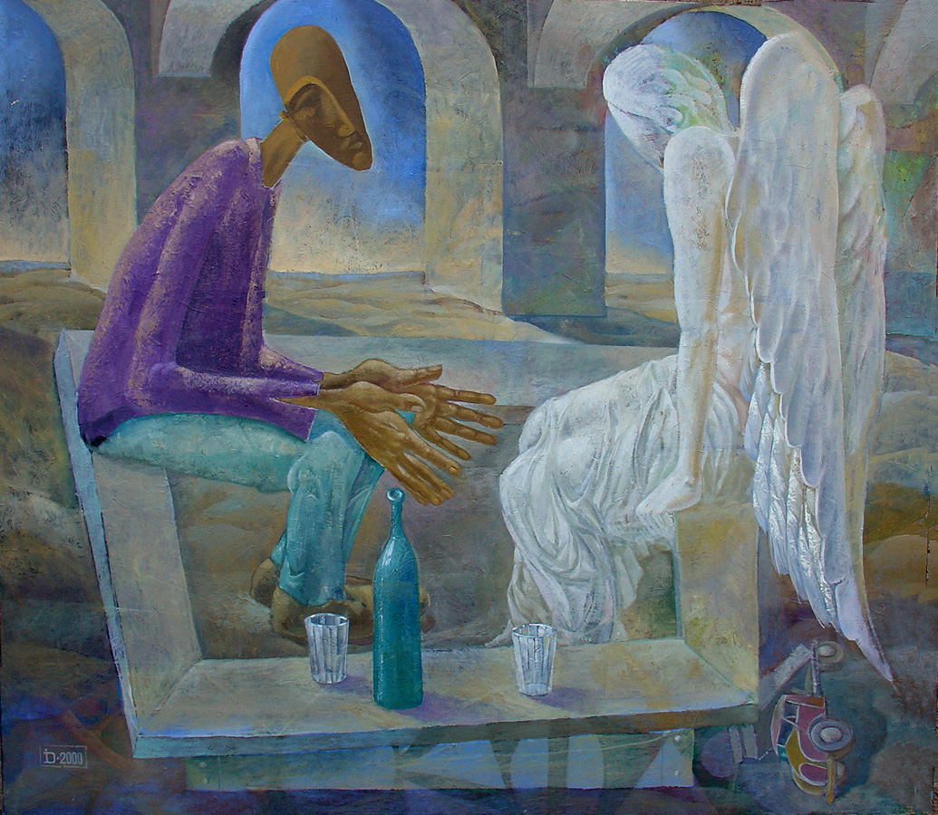 沙盒中的对话 - 1, Dmitriy Ivanov, 买画 油