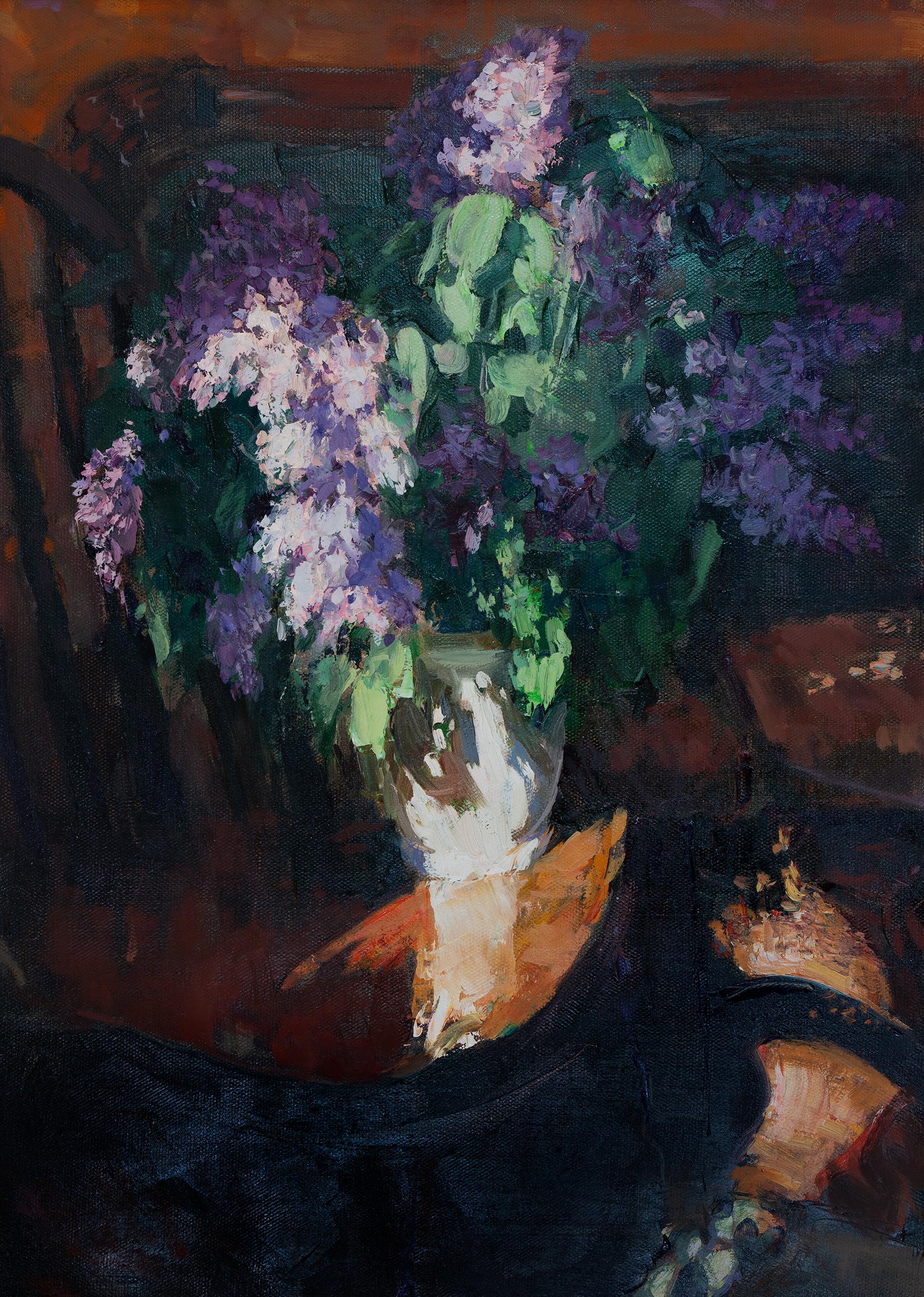 Lilac Bouquet - 1, Sergei Prokhorov, 买画 油