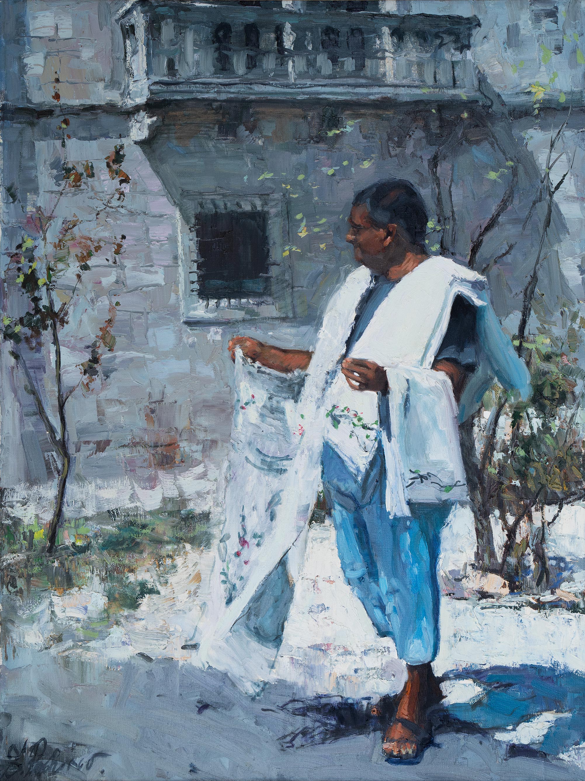 Seller of Lace from Perast - 1, Sergei Prokhorov, 买画 油