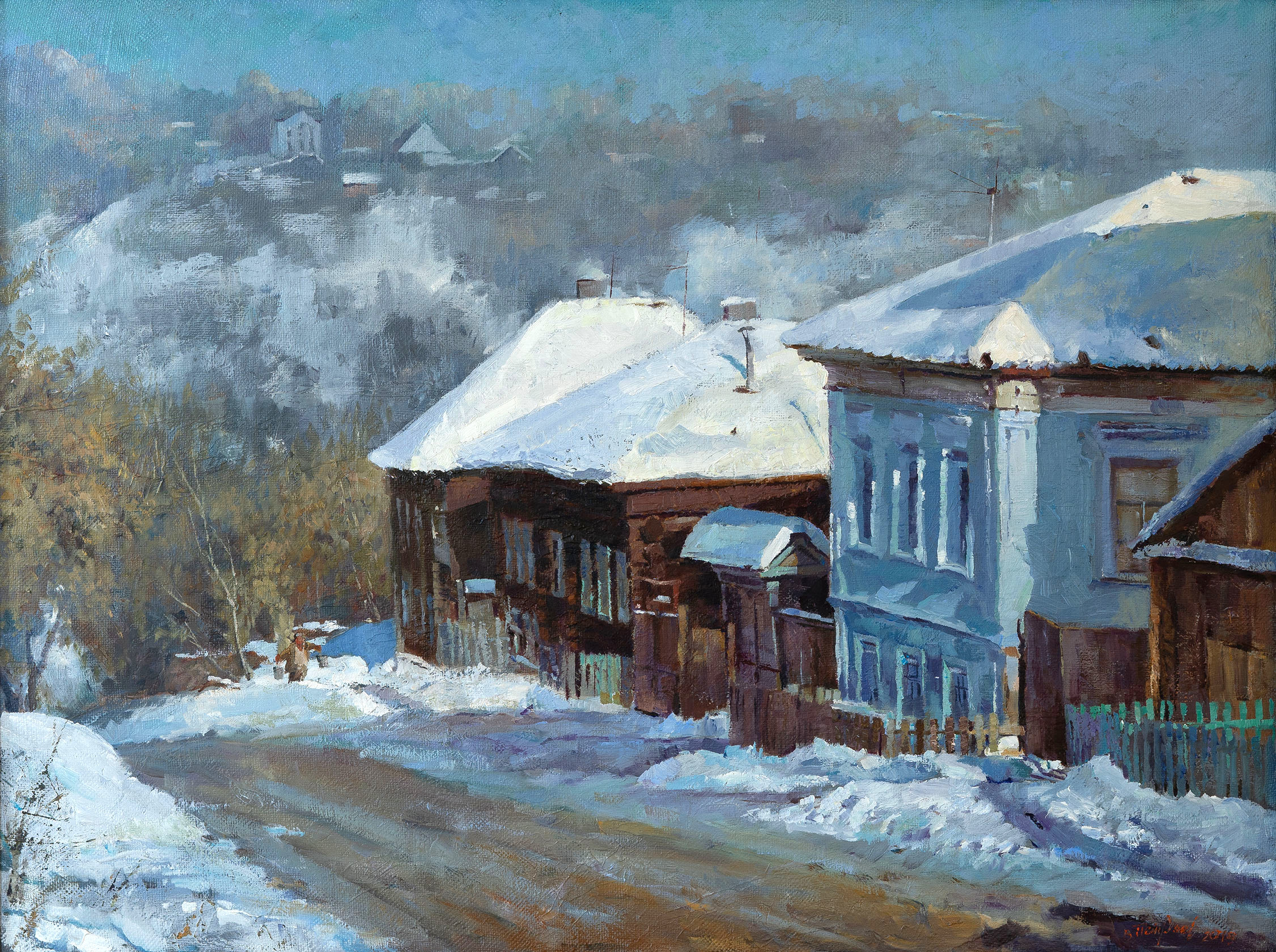 春天来了，让位给春天 - 1, Vyacheslav Petryaev, 买画 油