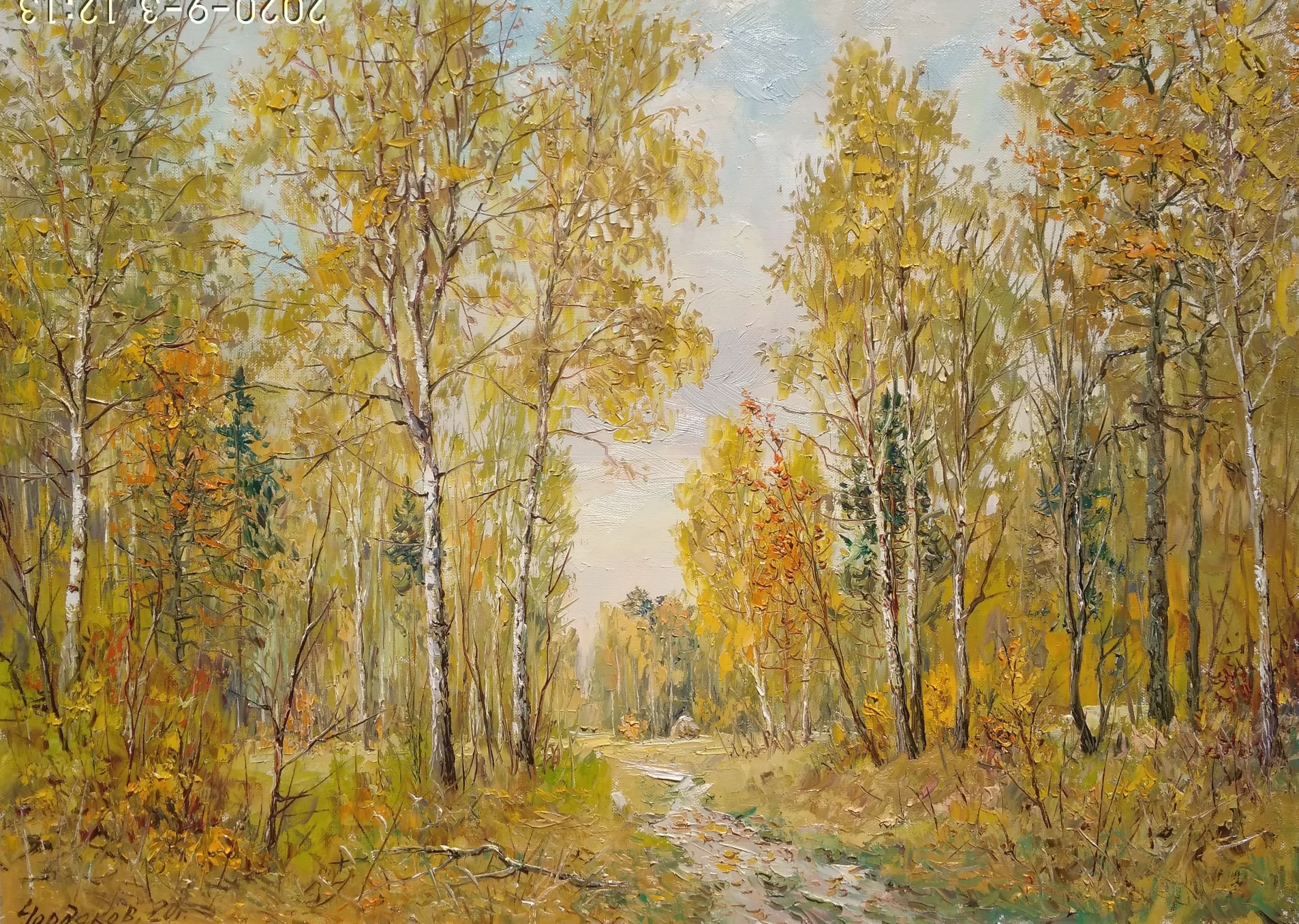 Quiet Autumn - 1, Vyacheslav Cherdakov, 买画 油