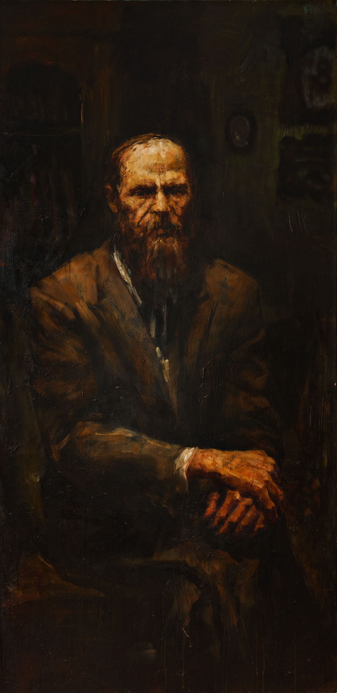 F. M. Dostoevsky - 1, Anatoly Shumkin, 买画 油