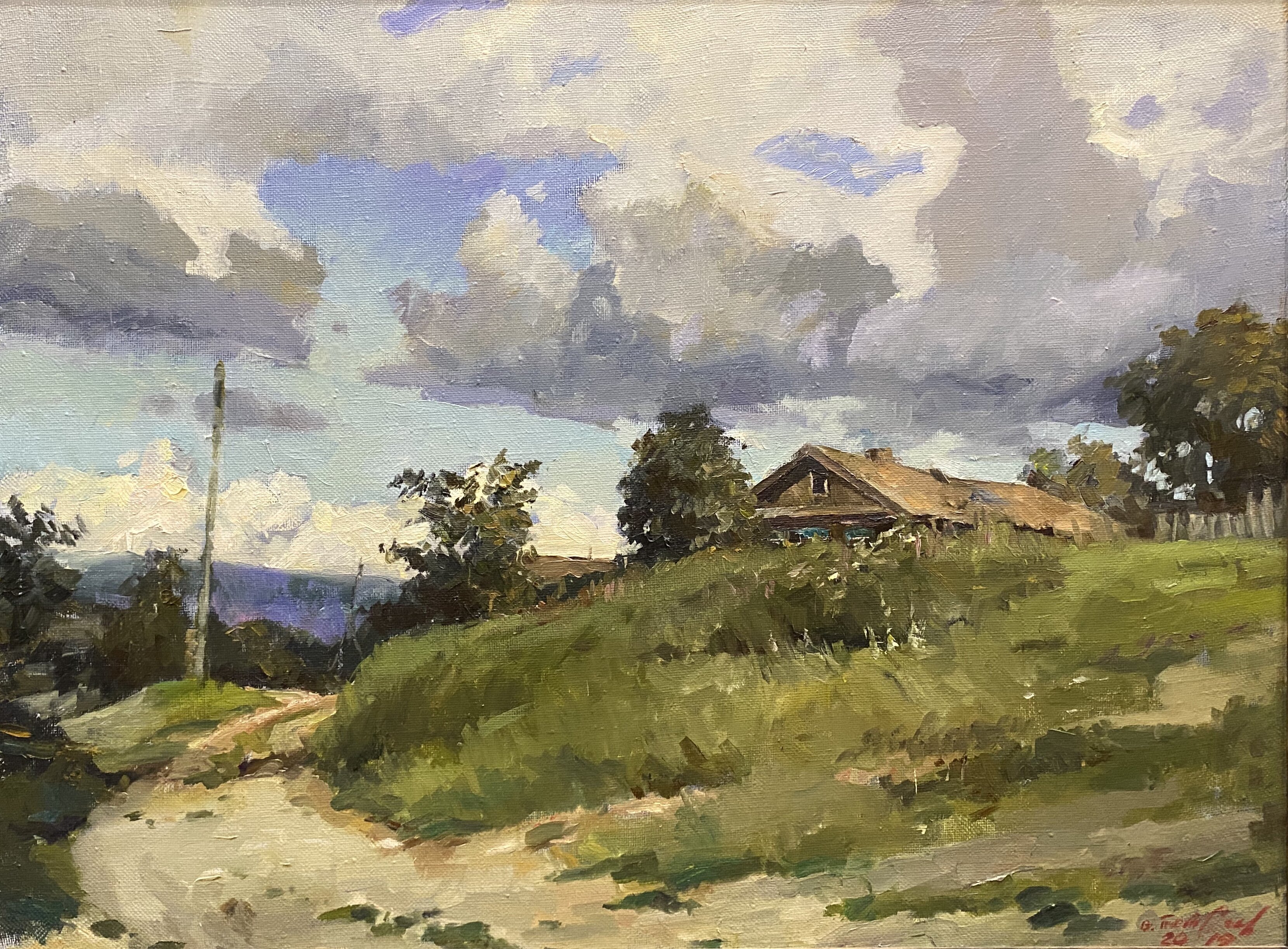 在街上 - 1, Vyacheslav Petryaev, 买画 油