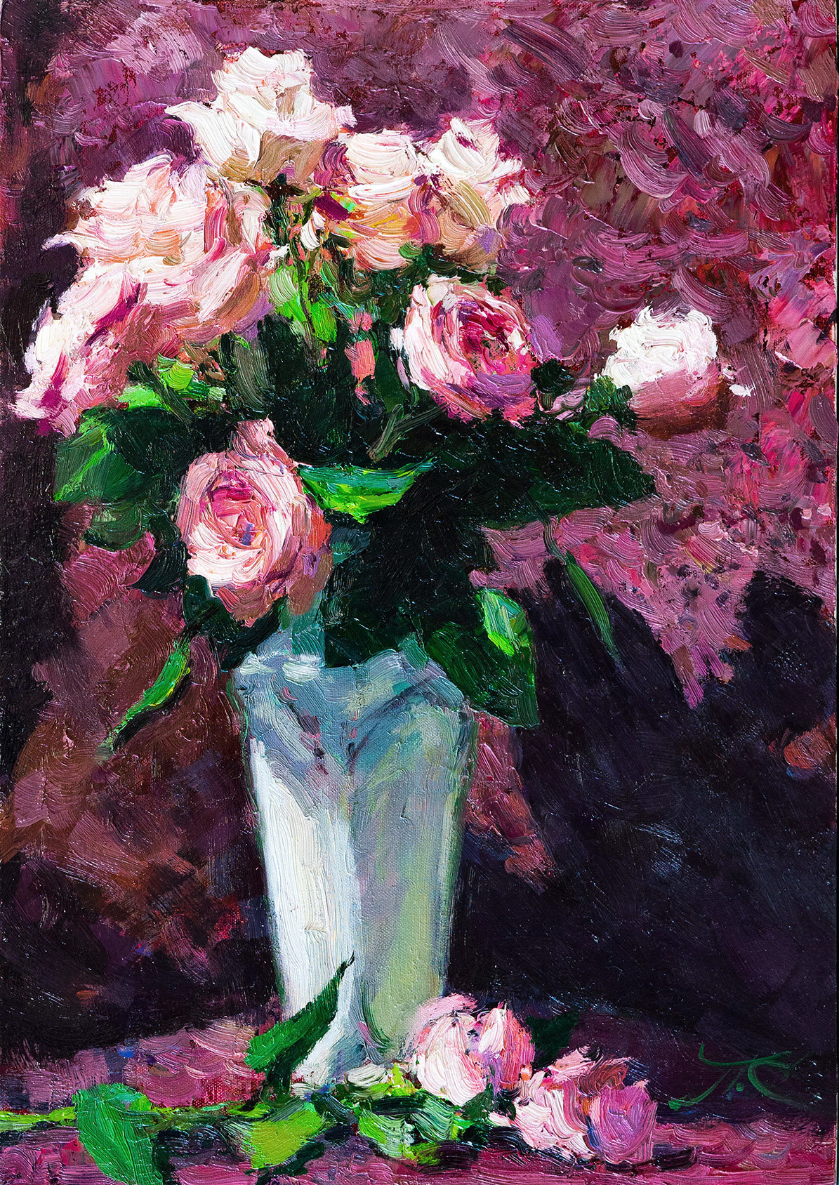 Roses - 1, Sergei Prokhorov, 买画 油