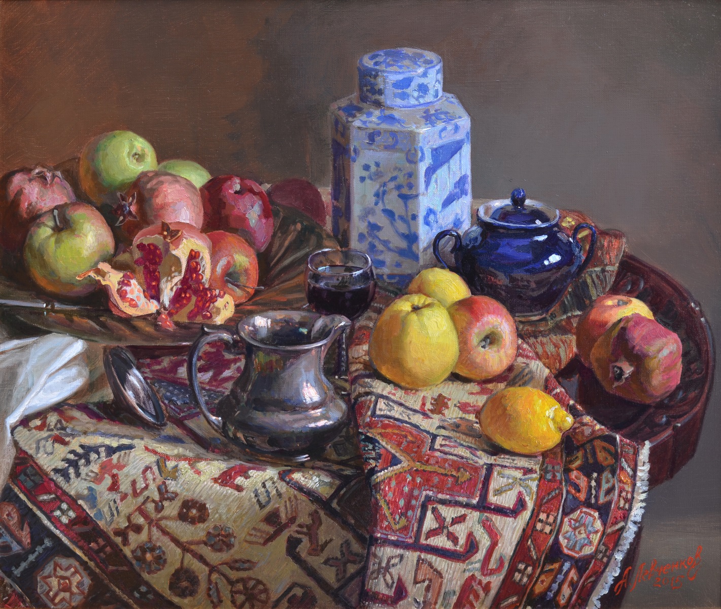 Fruit on the Carpet - 1, Alexander Levchenkov, 买画 油