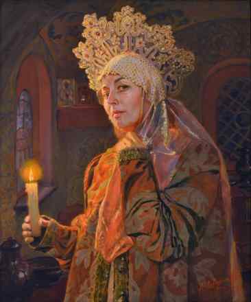 Boyar Woman with a Candle