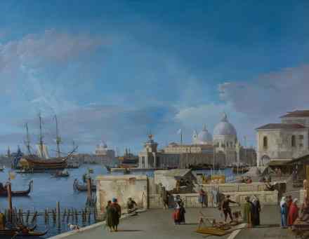 Canaletto. Entrance to the Grand Canal from the Molo, Venice