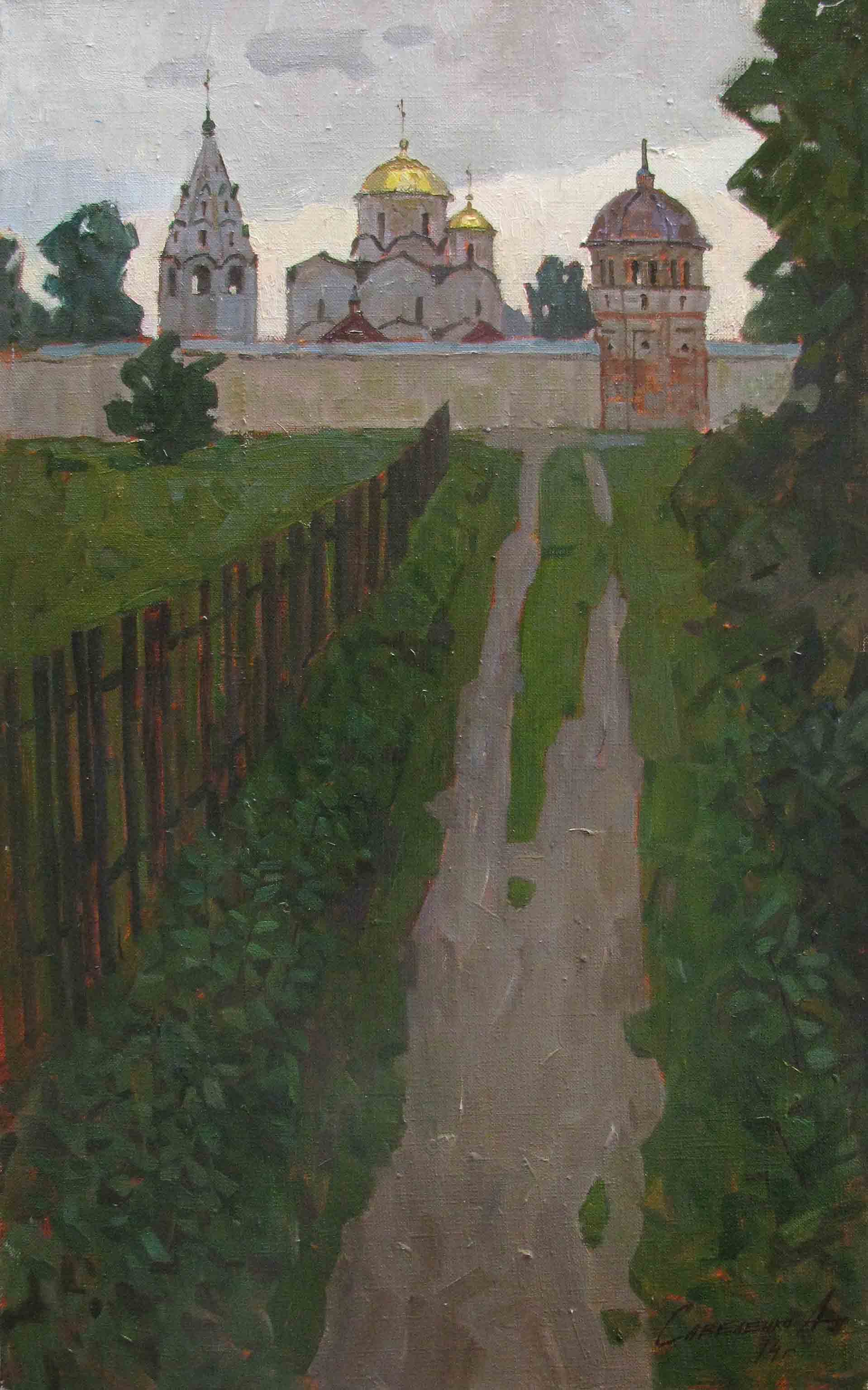 The Road to Church - 1, Alexander Savelenko, 买画 油