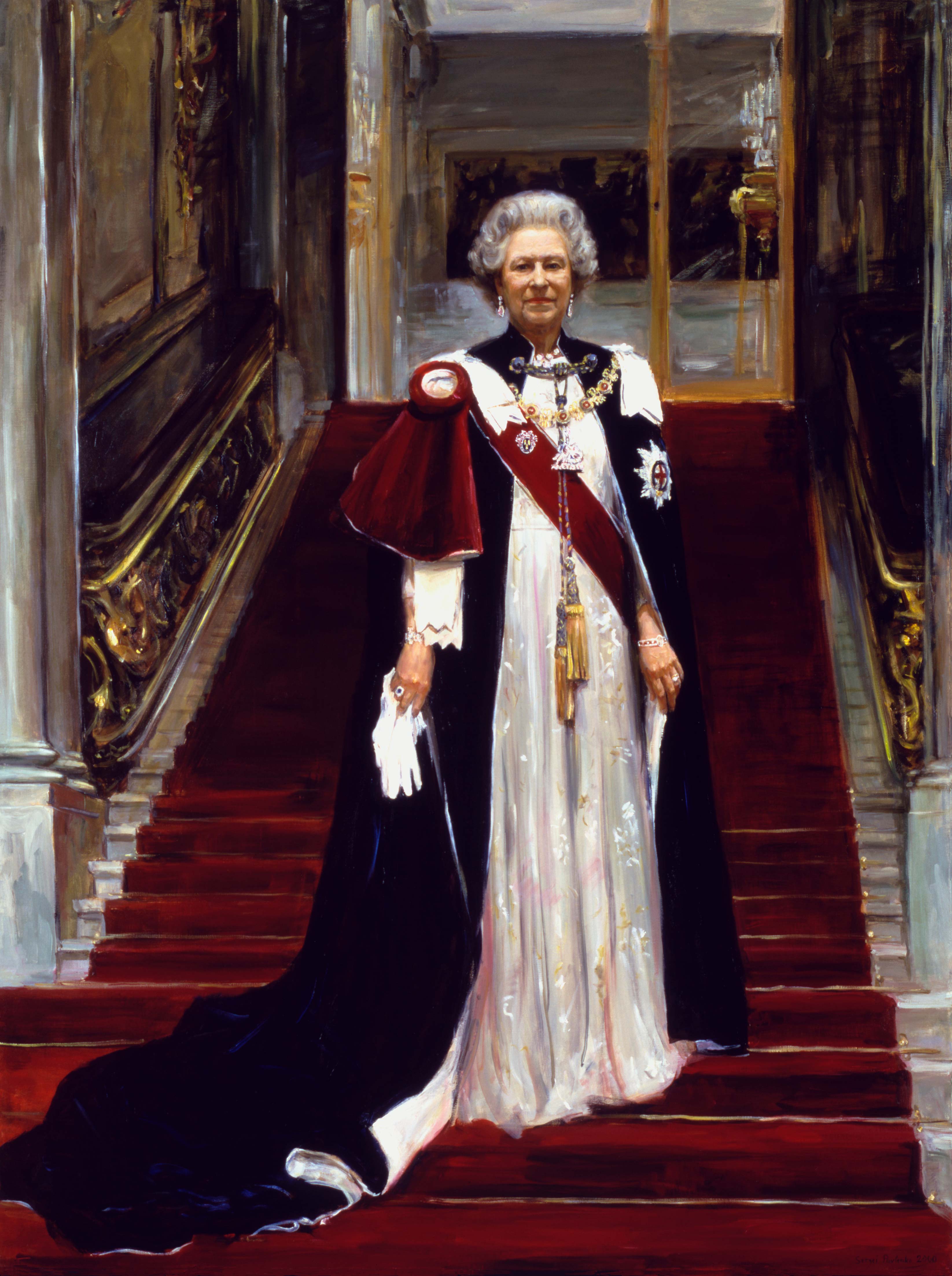 The Portrait of Elizabeth II - 1, Sergei Pavlenko, 买画 油