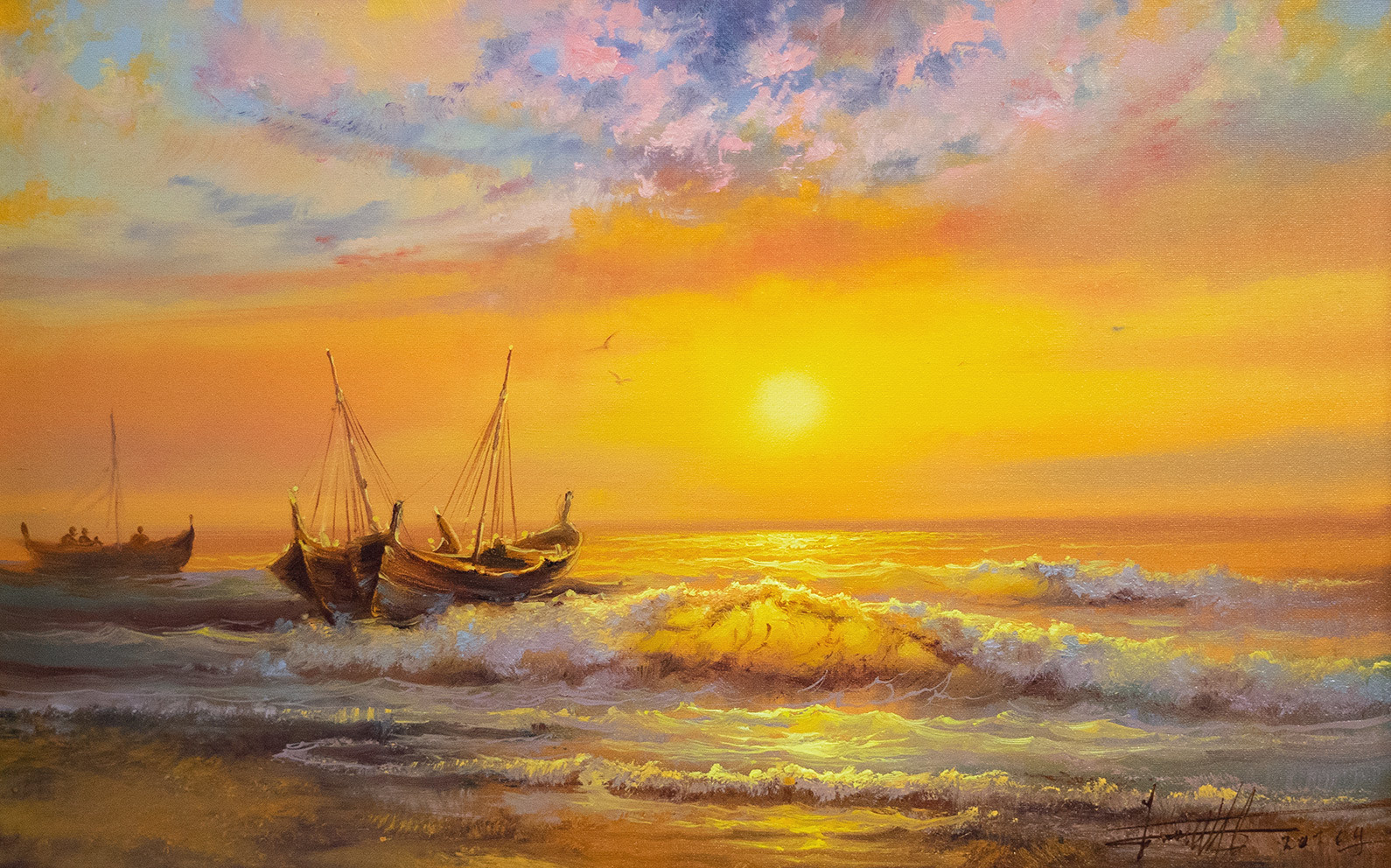 海的色彩 - 1, Dmitry Balakhonov, 买画 油