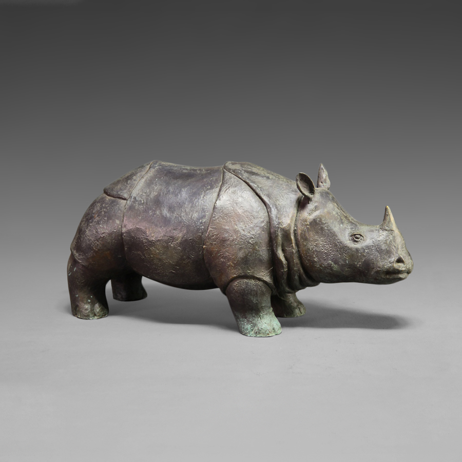 Brooding Rhino - 1, Sergey Falkin, 买画 铸造