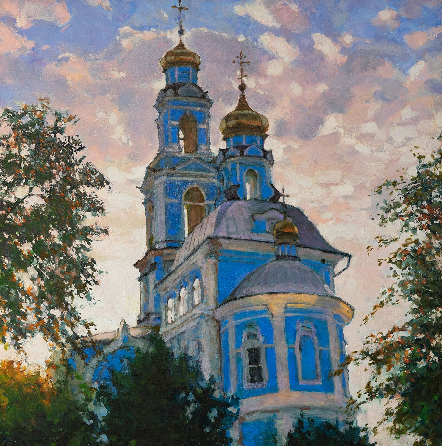 主升天圣殿 - 1, Sergei Prokhorov, 买画 油
