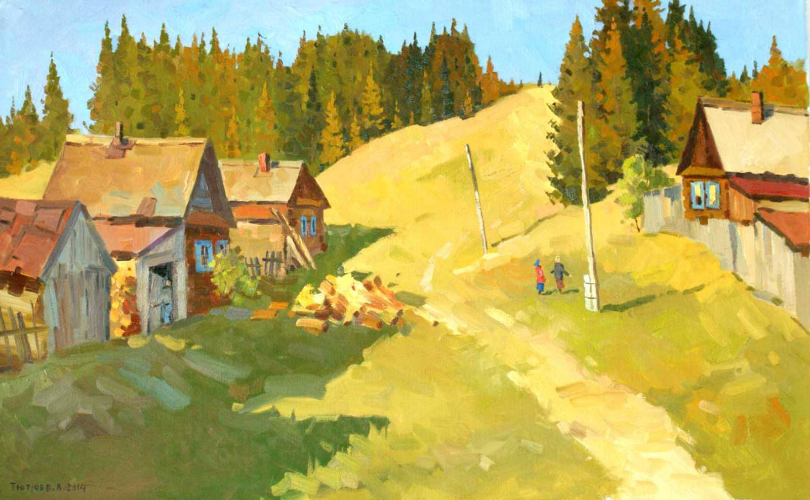 Early Morning - 1, Vladimir Tyutyuev, 买画 油