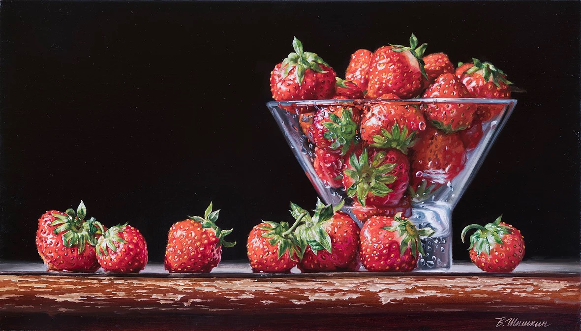 草莓 - 1, Valery Shishkin, 买画 油