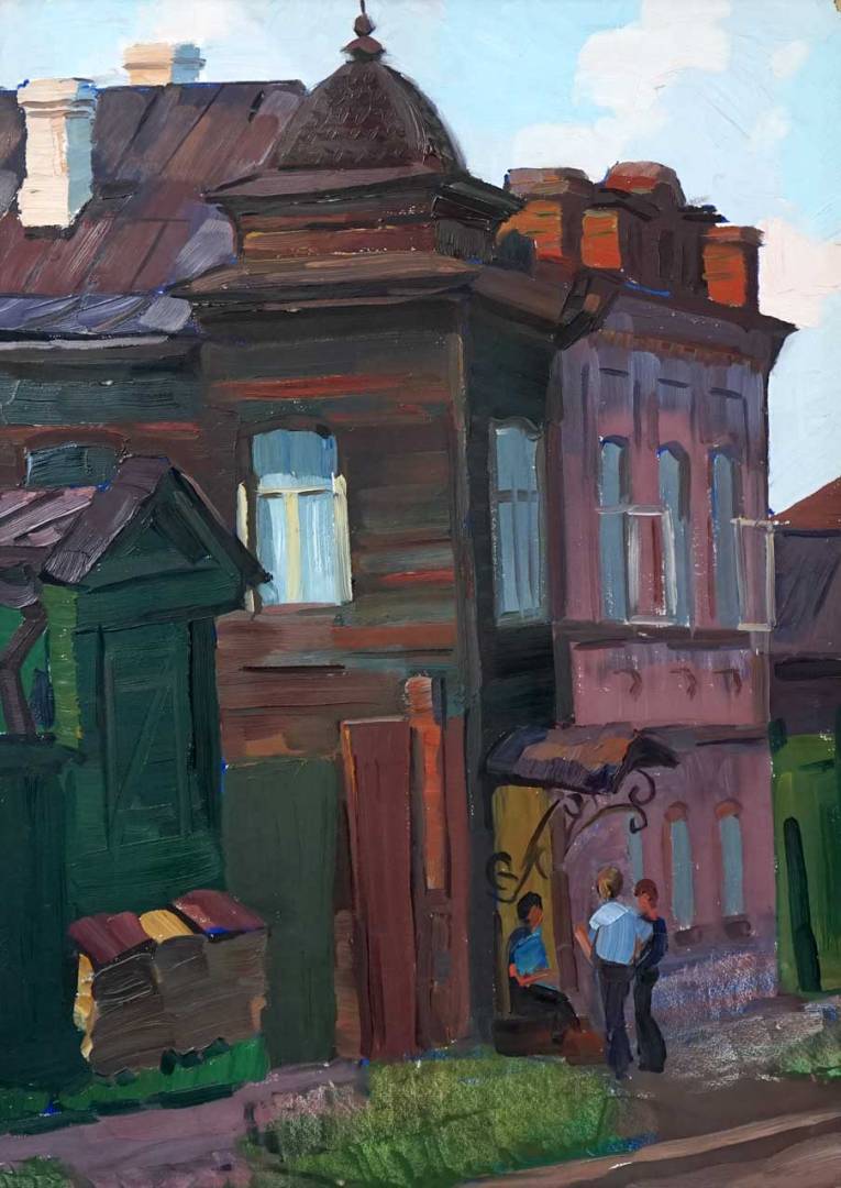 Old House. Kukmor - 1, Yuri Sidorovich, 买画 油