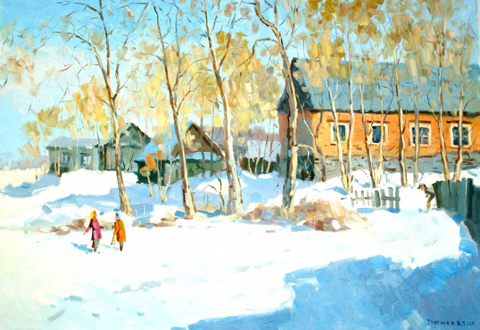Friends - 1, Vladimir Tyutyuev, 买画 油