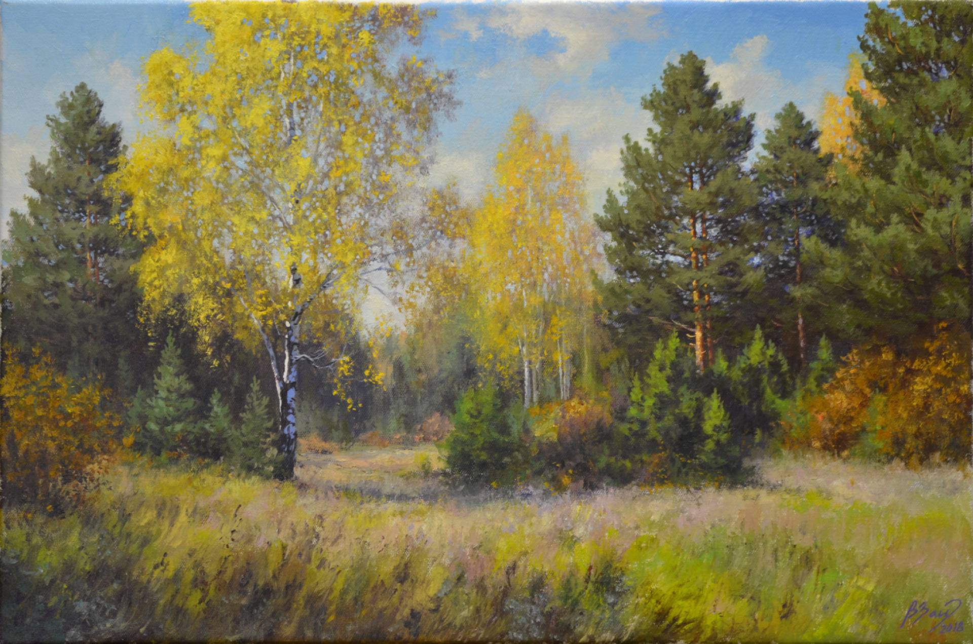 Pure Autumn - 1, Vadim Zainullin, 买画 油