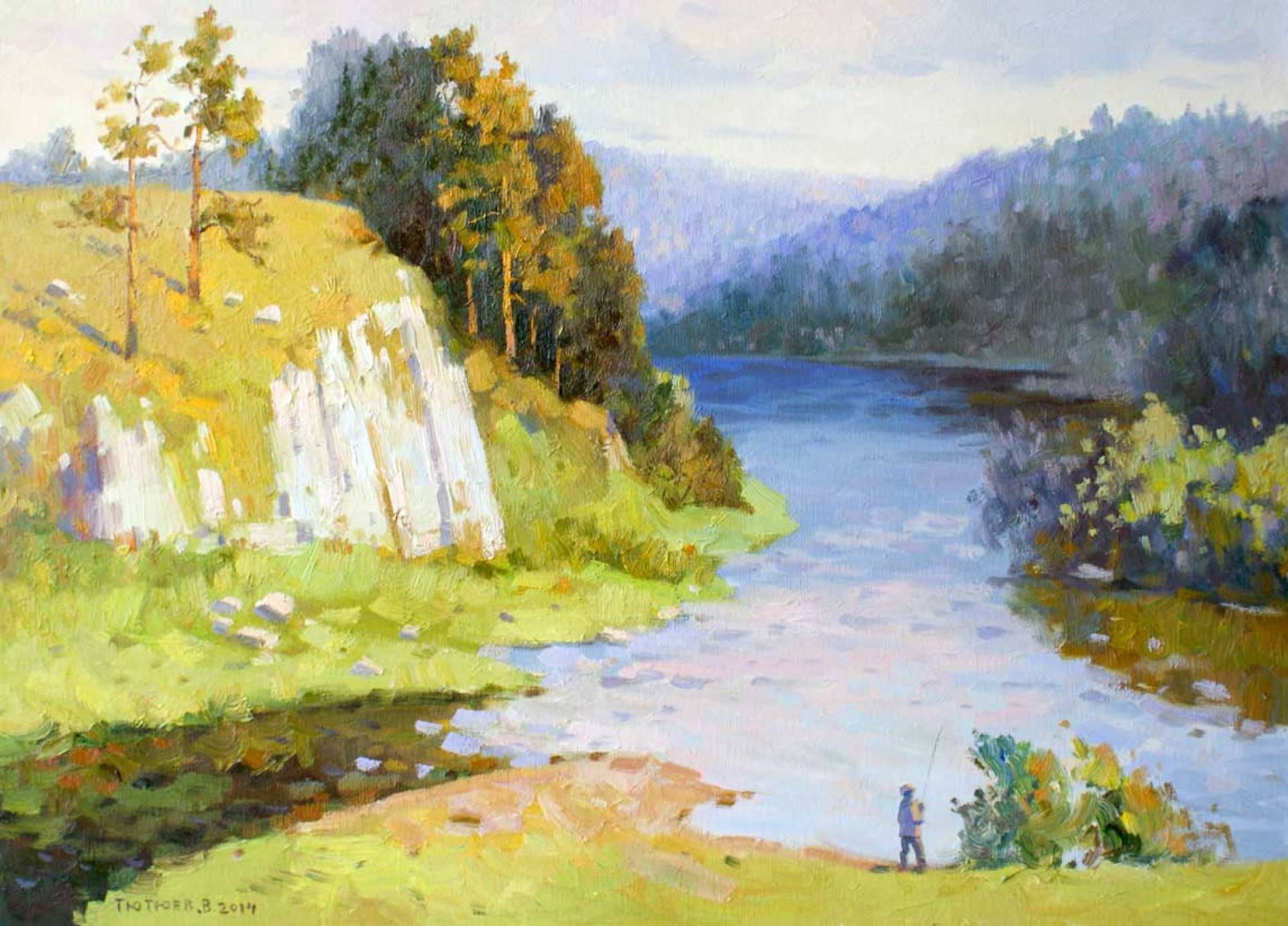 Morning - 1, Vladimir Tyutyuev, 买画 油