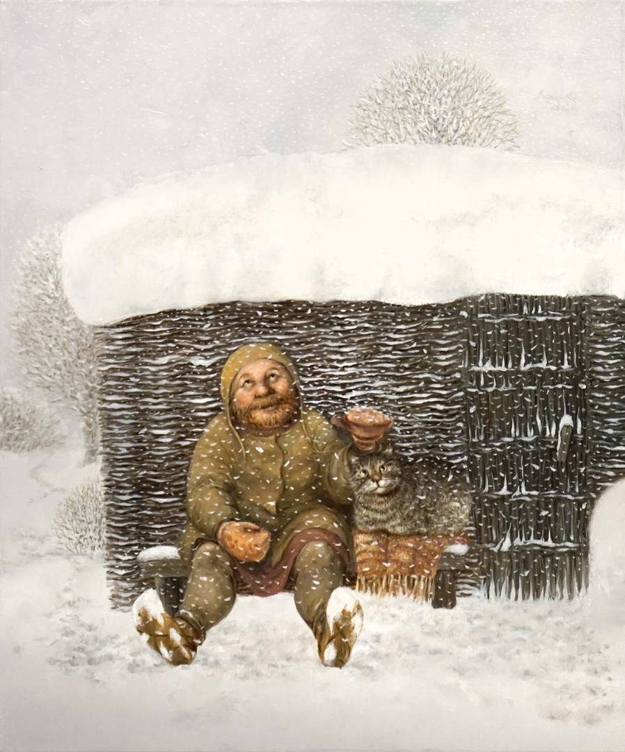 Winter - 1, Natalya Govorukhina, 买画 油
