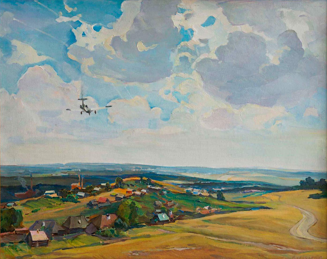 Above Isetsk - 1, Sergei Volochaev, 买画 油