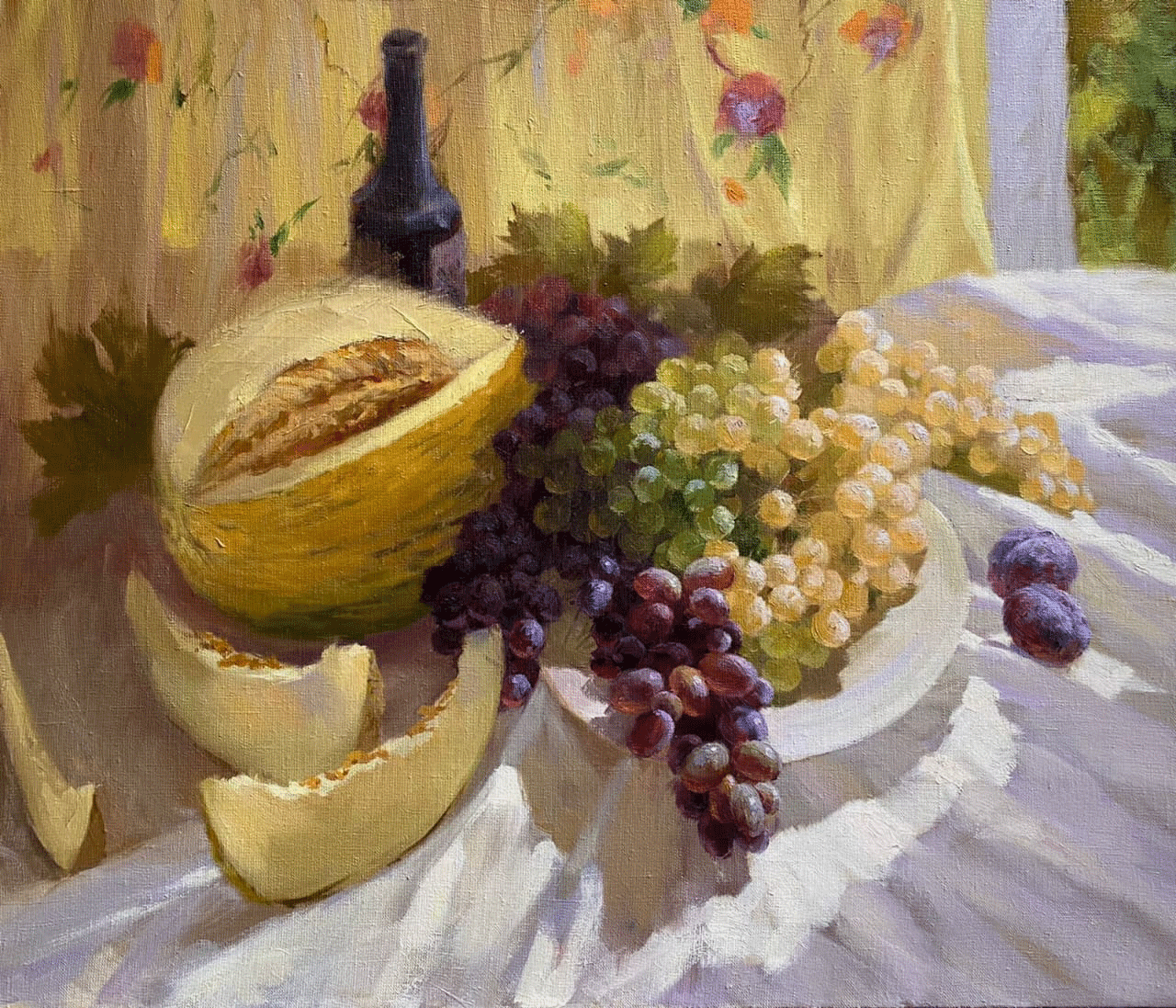 Summer Still Life - 1, Yuri Nikolayev, 买画 油
