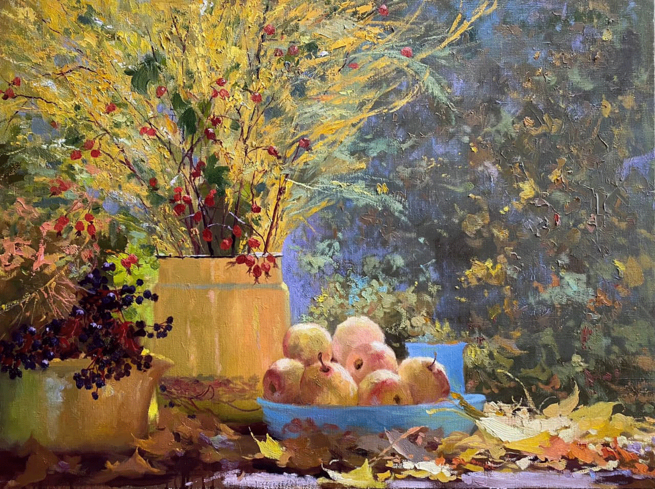 September - 1, Yuri Nikolayev, 买画 油
