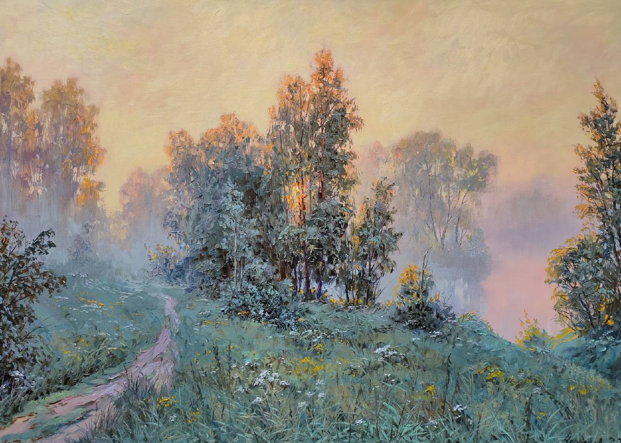 The Sun Is Rising - 1, Vyacheslav Cherdakov, 买画 油