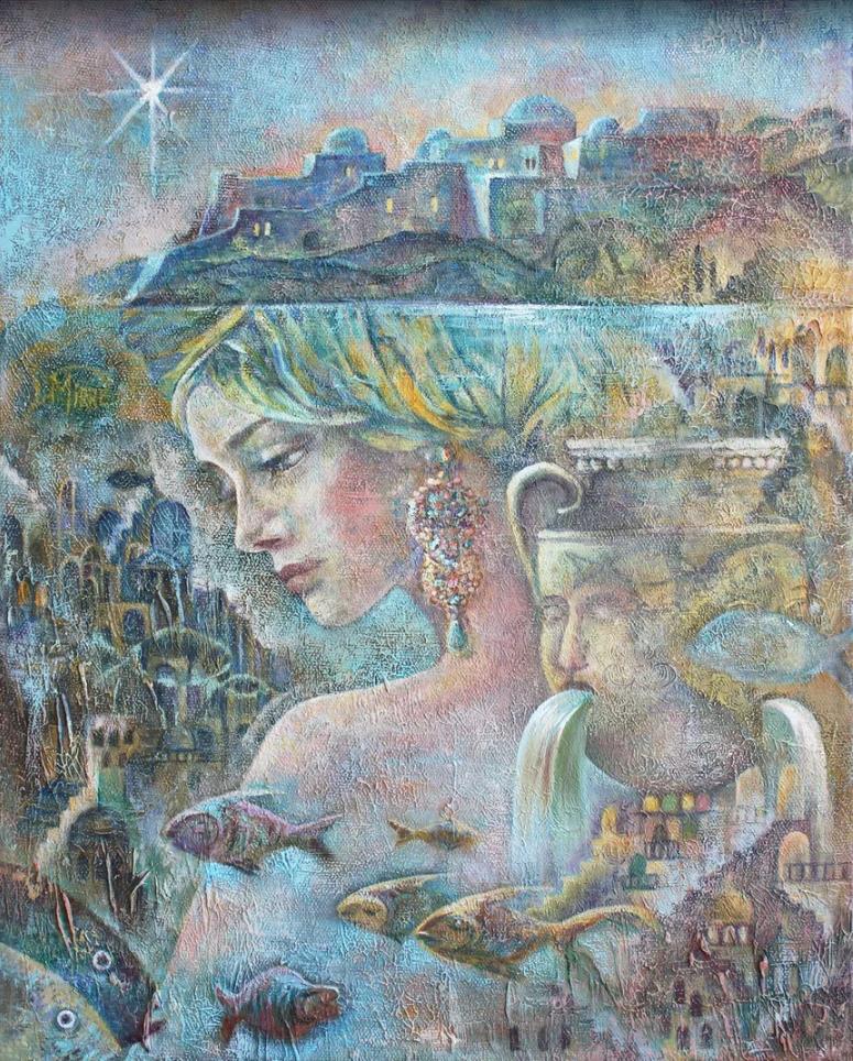 The Star of Bethlehem - 1, Anastasia Mirre, 买画 油