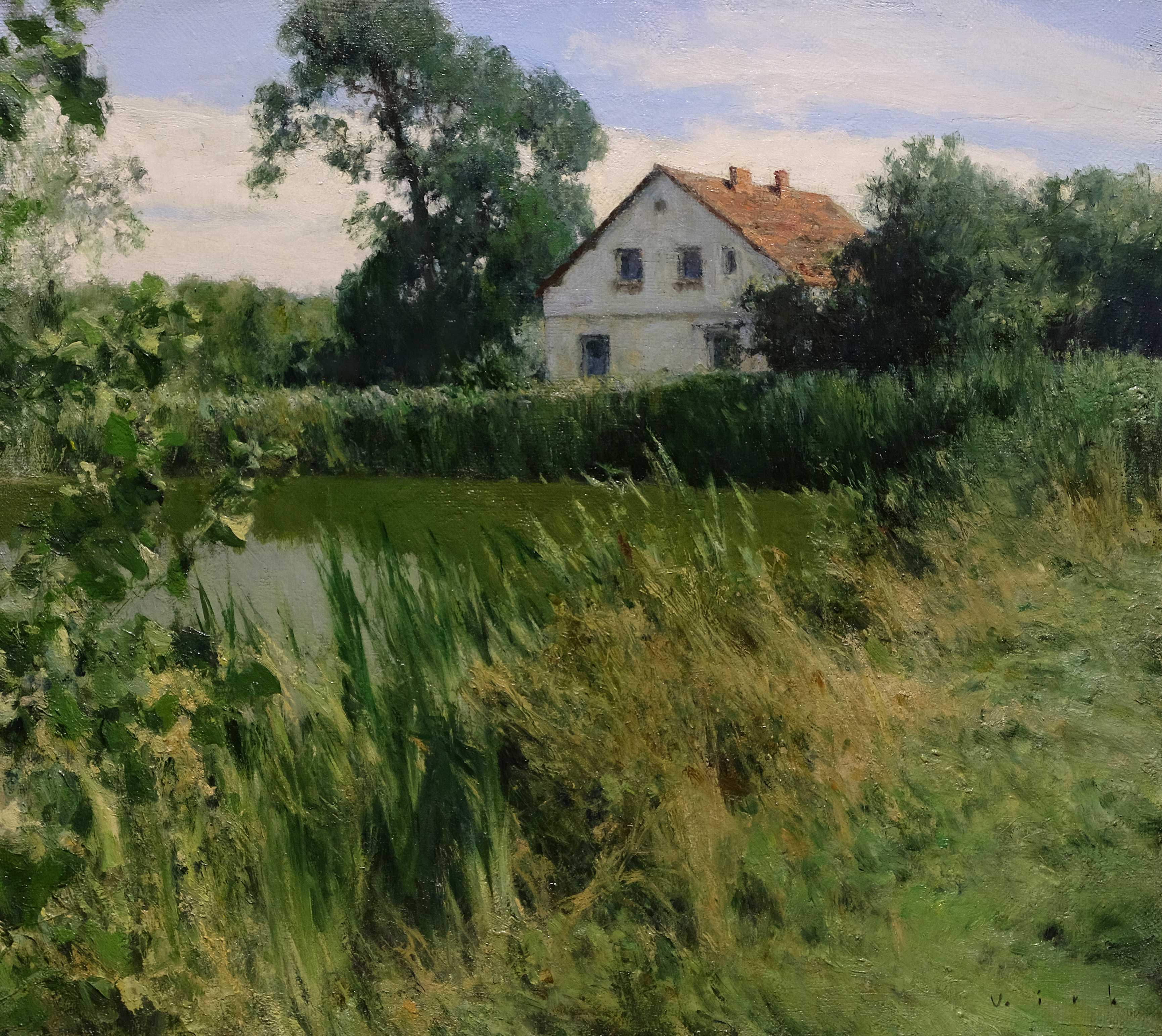 House by the water - 1, Vladimir Kirillov, 买画 油