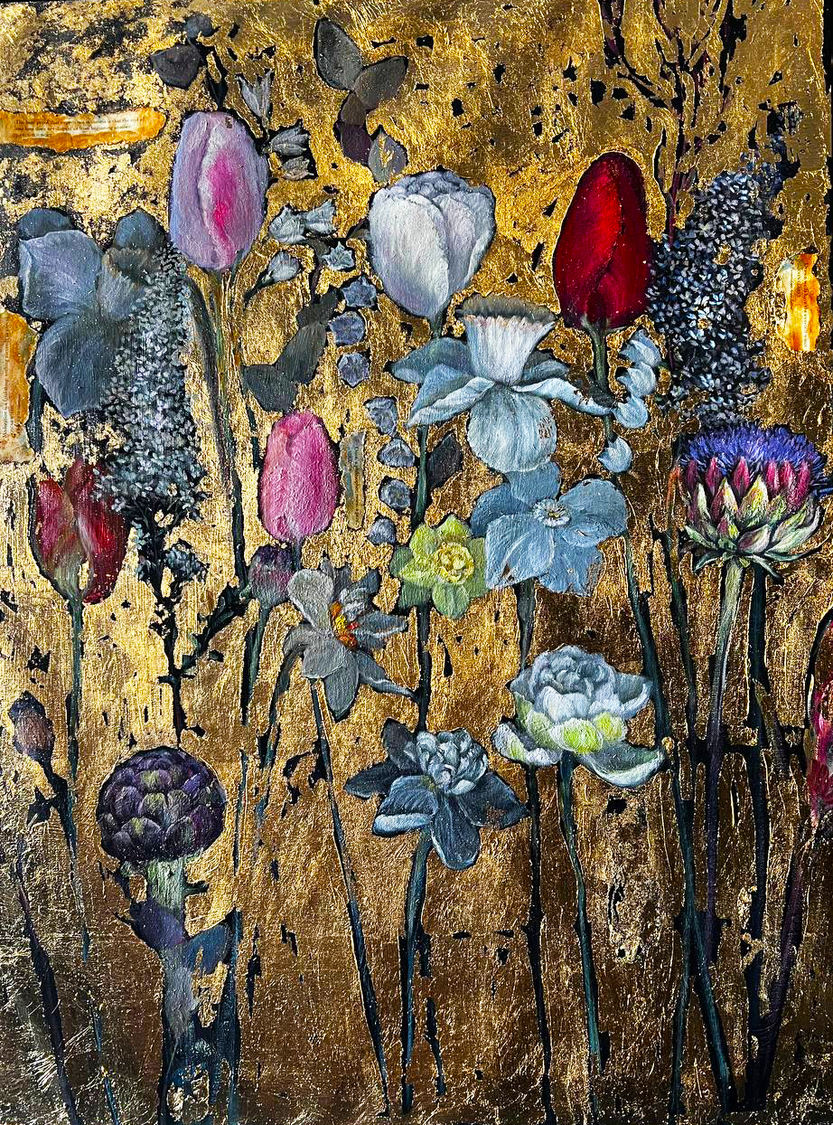 The sun in the petals - 1, Anna Jolnovskaya, 买画 油