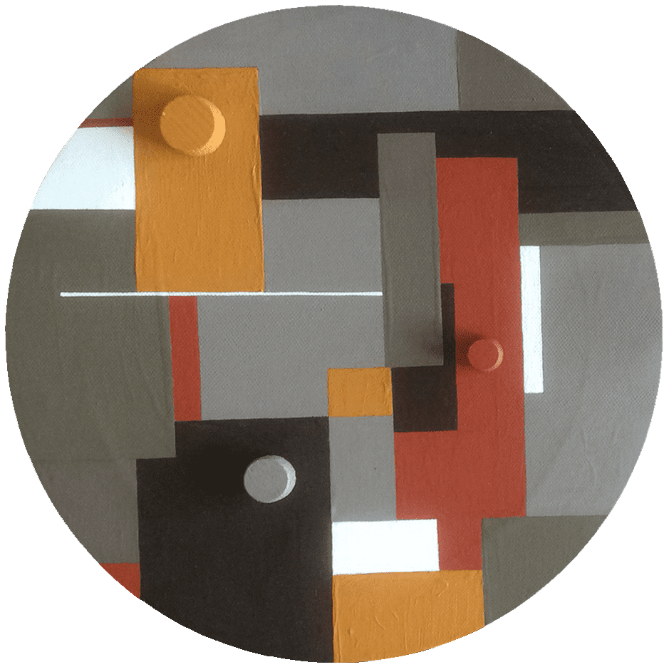 Composition in a circle 01  - 1, Alexey Ivanov, 买画 作者的技术