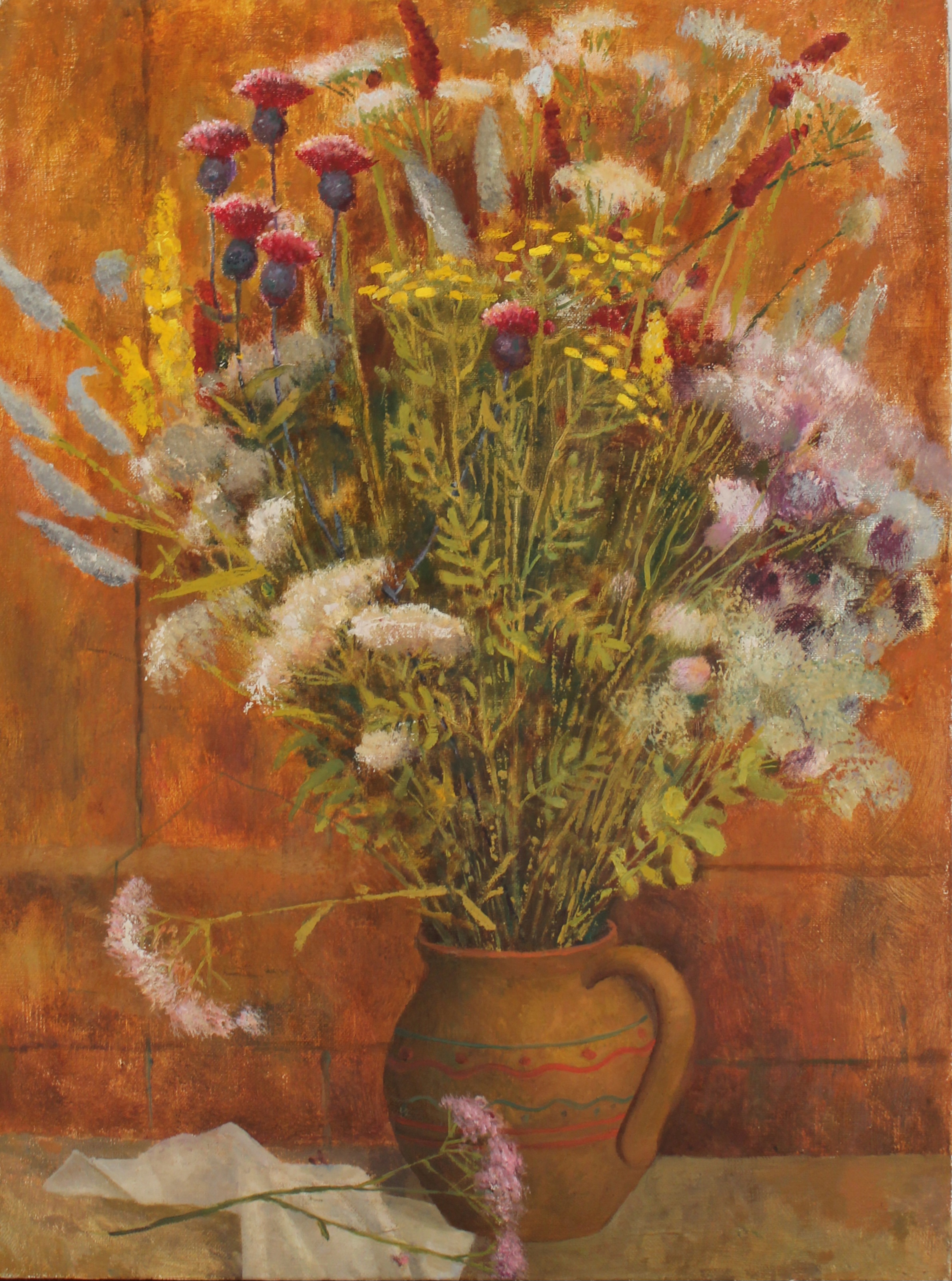 Summer flowers - 1, Mary Dobrovolskaya, 买画 油
