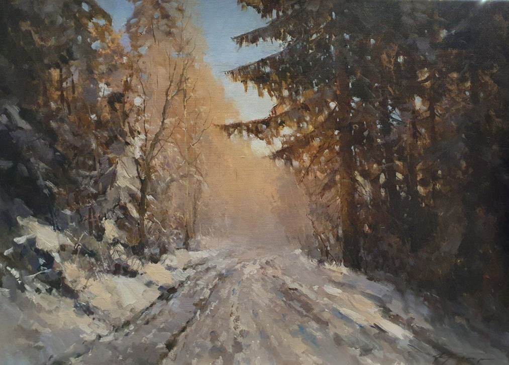 In the forest - 1, Alexander Kremer, 买画 油