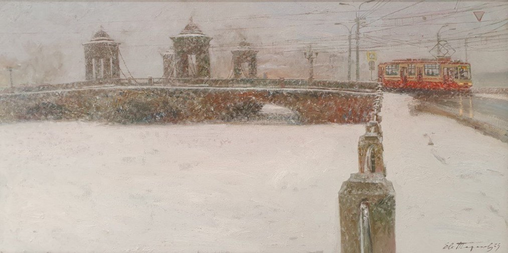 The snowy route - 1, Eugene Terekhov, 买画 油