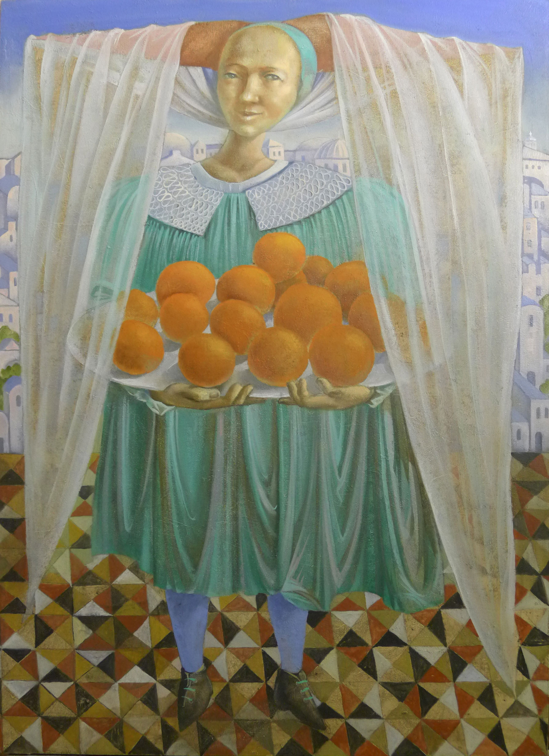 Orange greeting - 1, Dmitry Ivanov, 买画 油