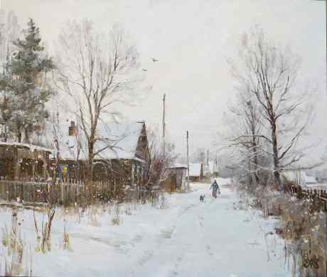 村里的冬天