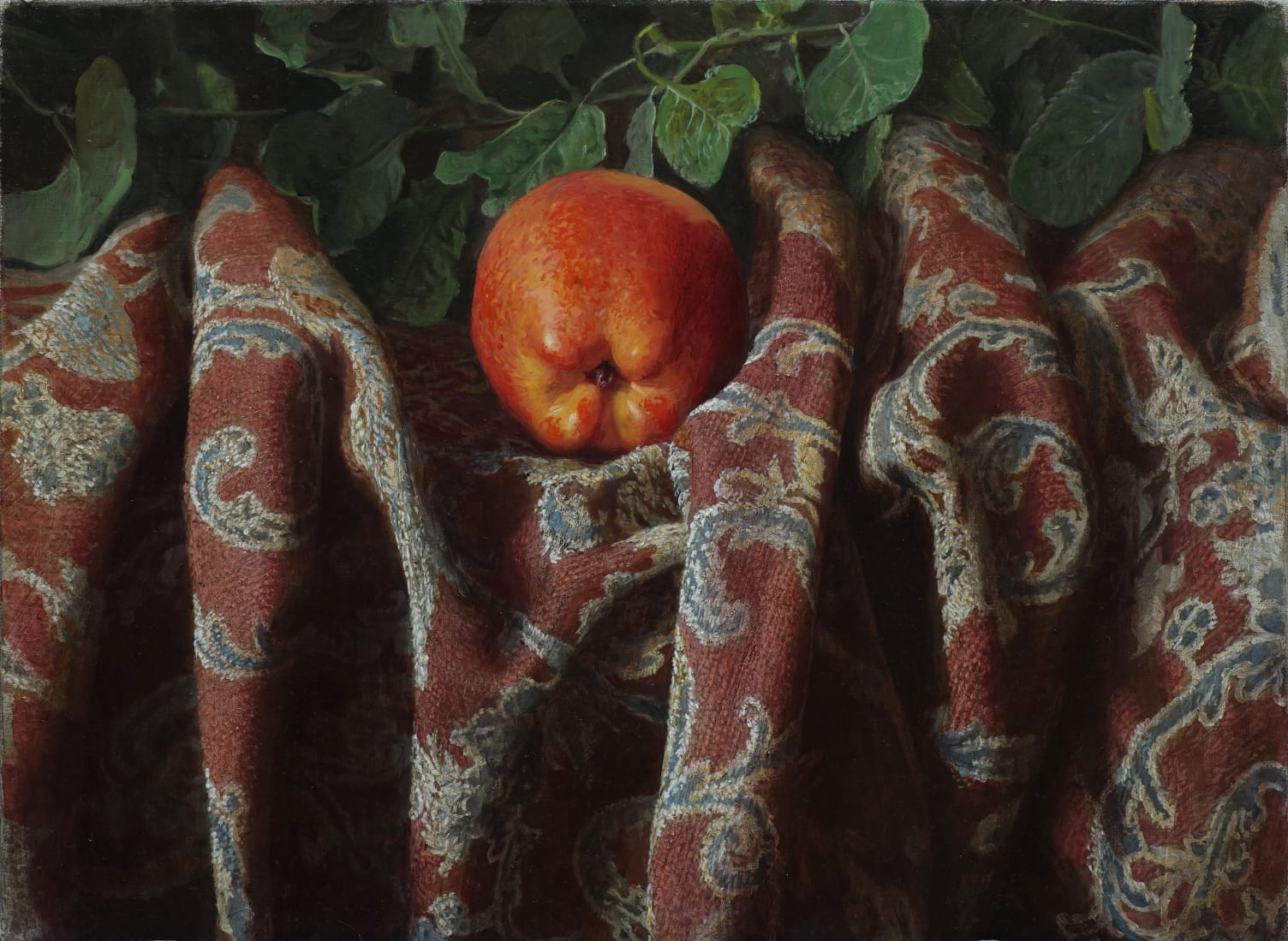 An apple on a tapestry - 1, Alexander Saidov, 买画 油
