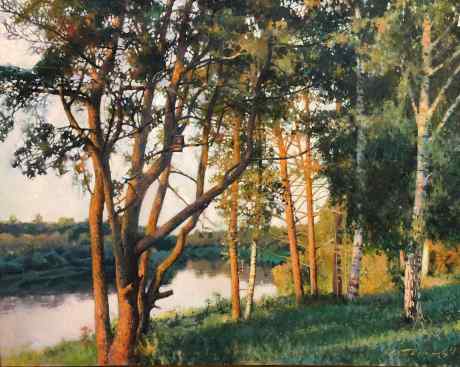 Evening on the Msta River