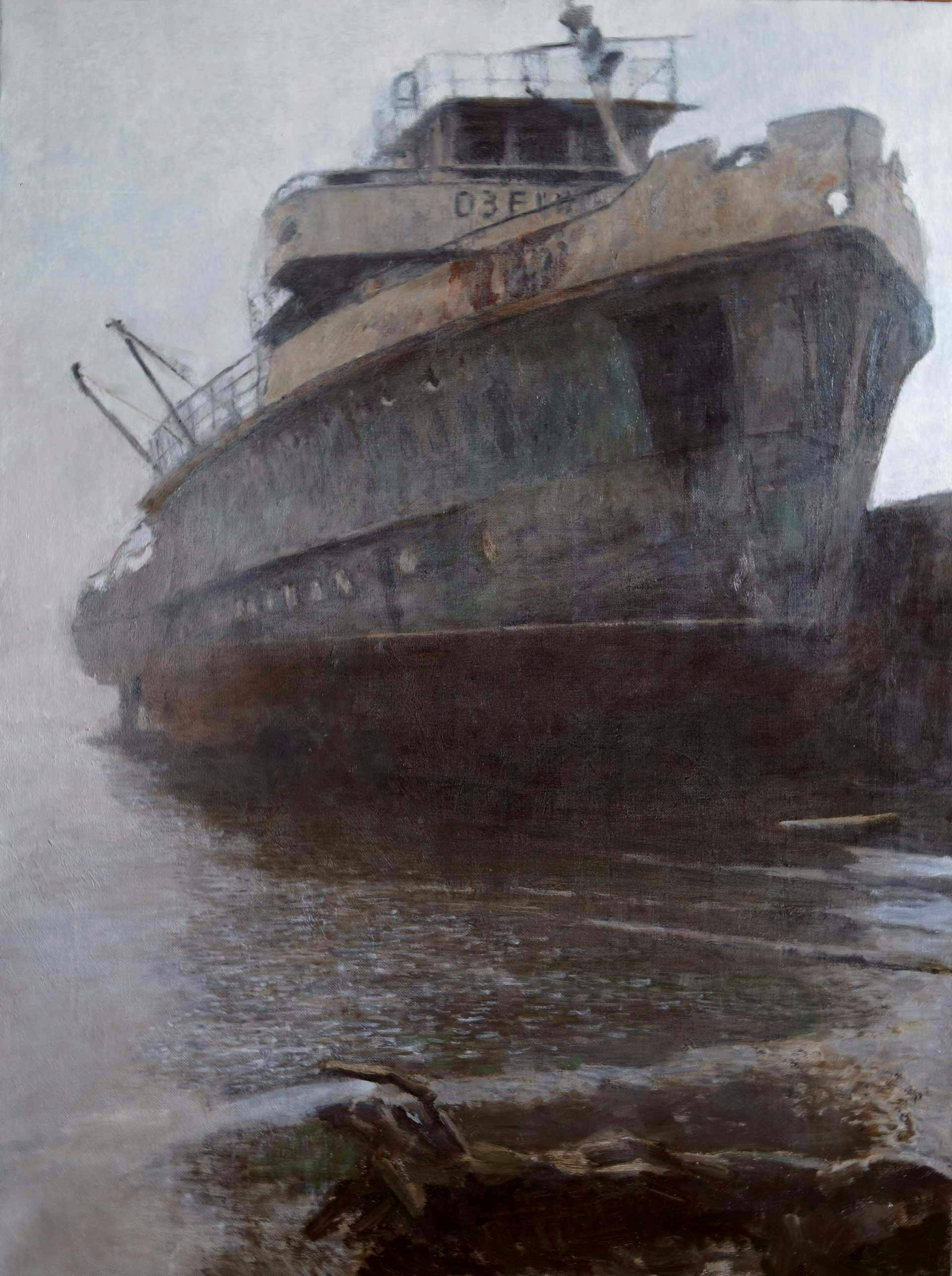 Icebreaker Ozerny - 1, Maksim Kaetkin, 买画 油