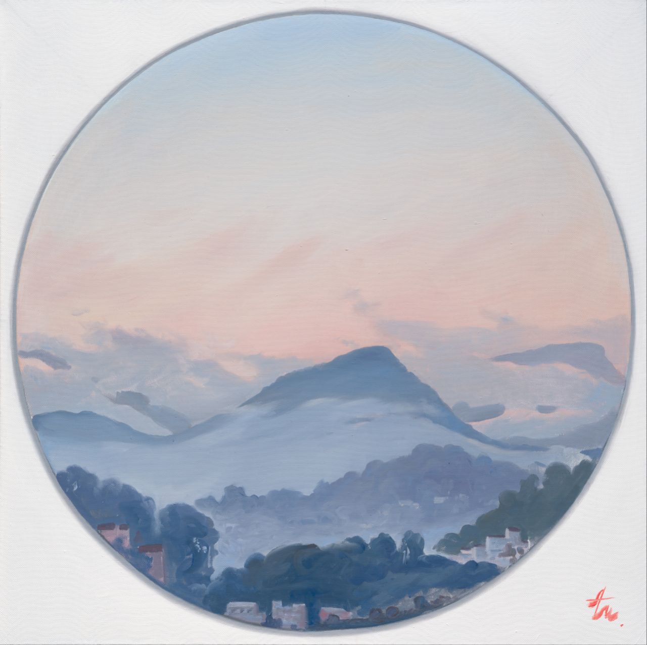 Morning in the mountains - 1, Anton Melentyev, 买画 油