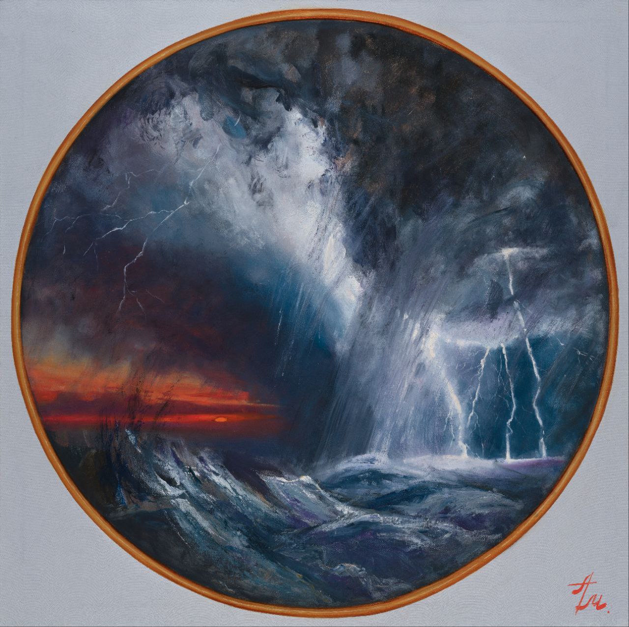 Battle of the Elements - 1, Anton Melentyev, 买画 油