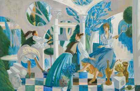 Blue irises