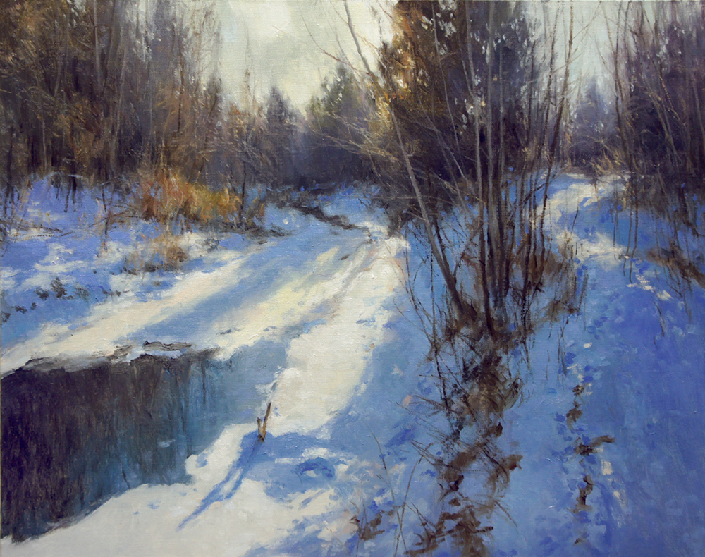 ice hole - 1, Alexey Savchenko, 买画 油