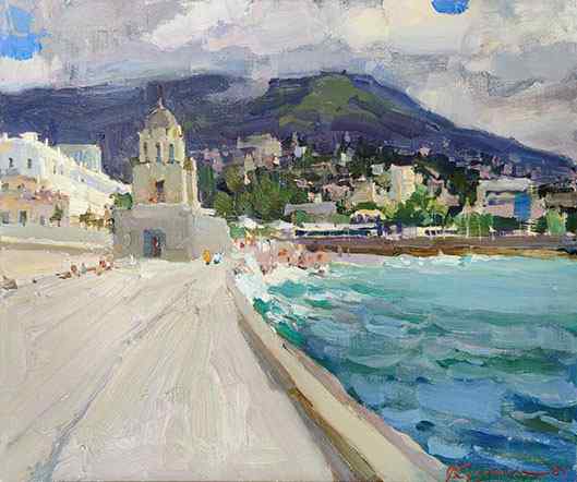 A city by the warm sea
