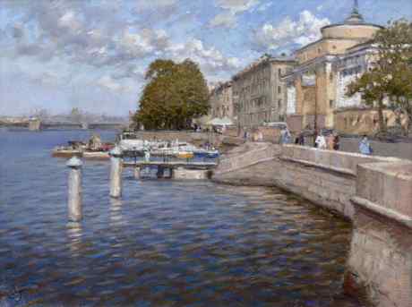 Neva. Admiralteyskaya Embankment