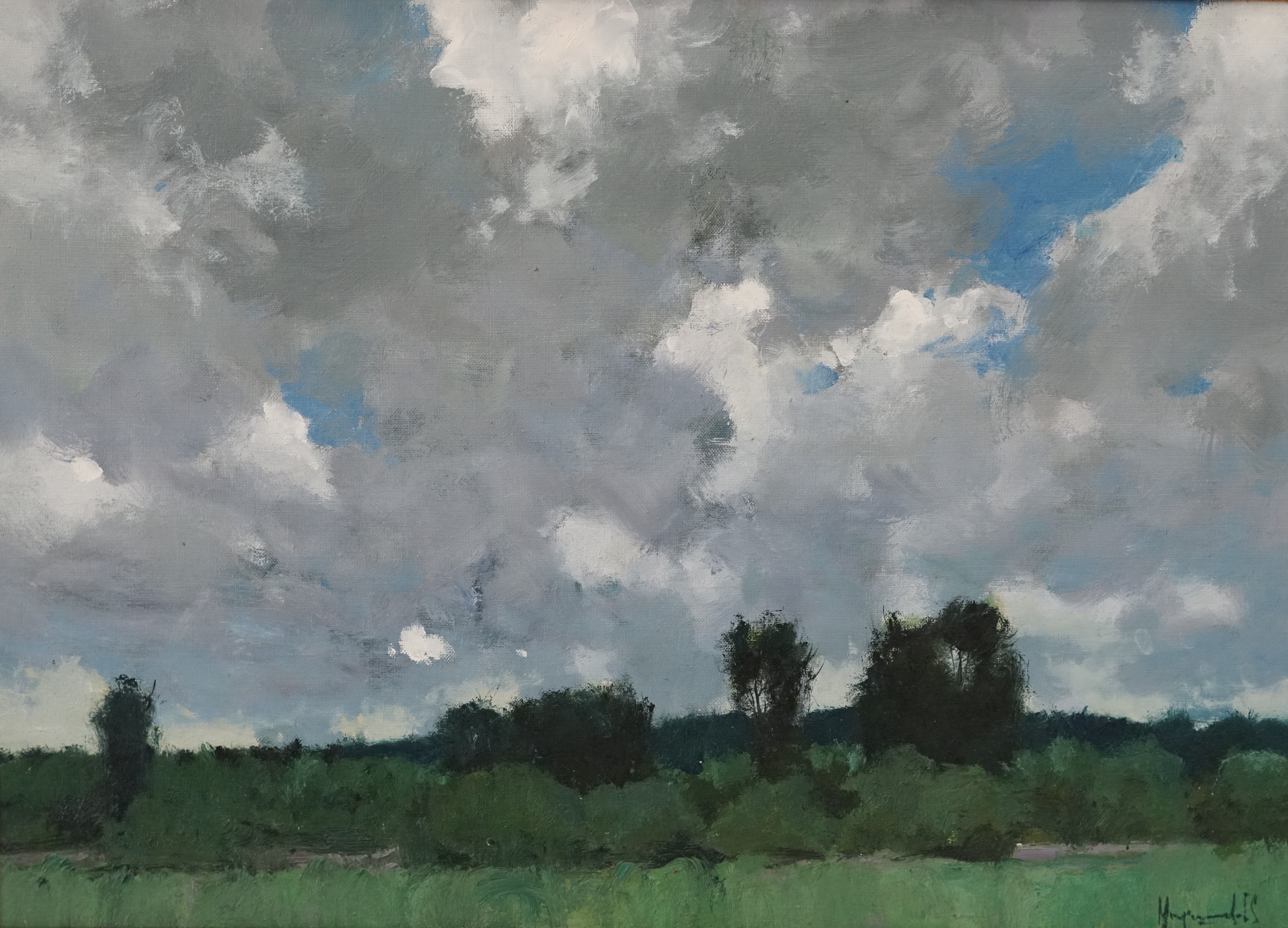 The clouds - 1, Stas Miroshnikov, 买画 油