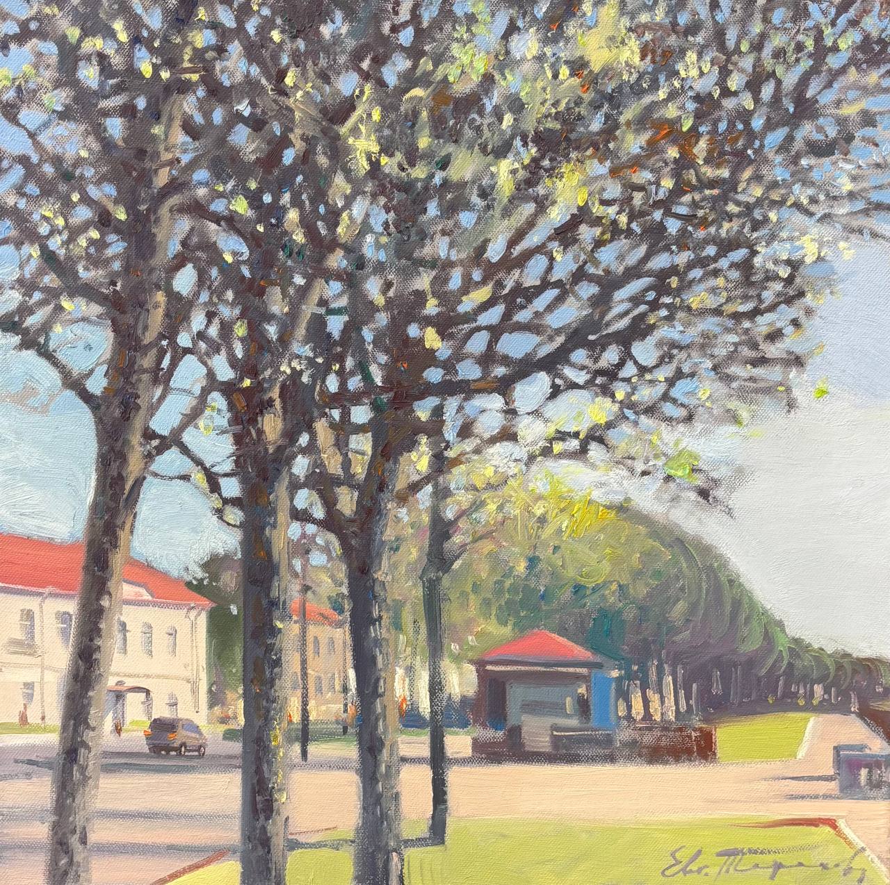 The embankment in early May - 1, Eugene Terekhov, 买画 油
